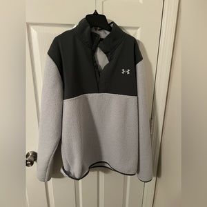 Under Armor 1/4 Zip Fleece Pullover Mens XL